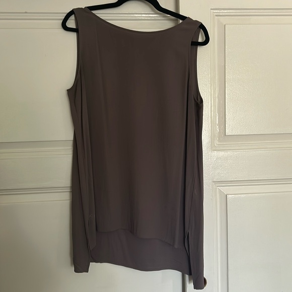 Silk scoop tank/tunic Eileen Fisher - Picture 5 of 5